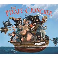 Allen &amp; Unwin The Pirate Cruncher, Anglais, Livre broché, 36 pages