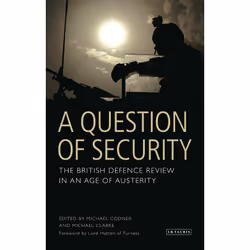 ISBN A Question of Security, Anglais, Livre broché, 368 pages