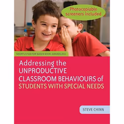 UBC Press Addressing the Unproductive Classroom Behaviours of Students with Special Needs, Livre broché, 144 pages
