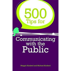 UBC Press 500 Tips for Communicating with the Public livre Livre broché