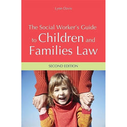 UBC Press The Social Worker's Guide to Children and Families Law livre Livre broché