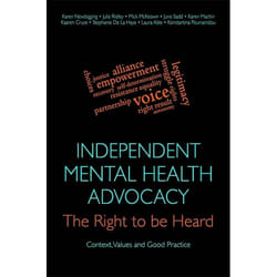 UBC Press Independent Mental Health Advocacy - The Right to Be Heard livre Livre broché