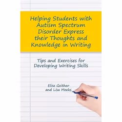 UBC Press Helping Students with Autism Spectrum Disorder Express their Thoughts and Knowledge in Writing, Livre broché