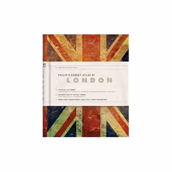 ISBN Philip's Street Atlas of London: De Luxe Edition Union Jack, Voyage, Anglais, Couverture rigide