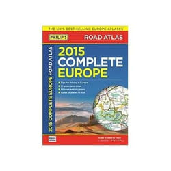 Philip's Complete Road Atlas Europe 2015 (Philips Road Atlas) - [Livre en VO]
