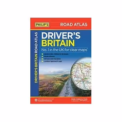 ISBN Philip's Driver's Atlas Britain 2015: Paperback (Road Atlas), Voyage, Anglais