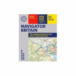 ISBN Philip's Navigator Britain, Voyage, Anglais, 412 pages