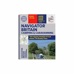 ISBN Philip's Navigator Camping and Caravanning Atlas of Britain, Voyage, Anglais, 416 pages