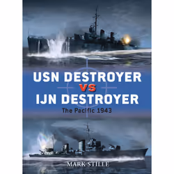 ISBN USN Destroyer vs IJN Destroyer, Anglais, Livre broché, 80 pages