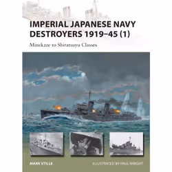 ISBN Imperial Japanese Navy Destroyers 1919–45 (1), Anglais, Livre broché, 48 pages