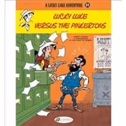 ISBN Lucky Luke Versus the Pinkertons, comédies & nouvelles graphiques, Anglais, Livre broché