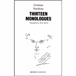 ISBN Cocteau & Feydeau: Thirteen Monologues, Anglais, Livre broché, 70 pages