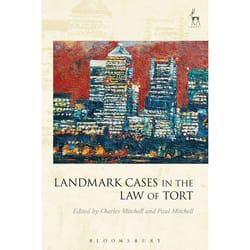 ISBN Landmark Cases in the Law of Tort livre Loi Anglais Couverture rigide