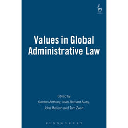 ISBN Values in Global Administrative Law livre Loi Anglais Couverture rigide