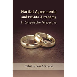 ISBN Marital Agreements and Private Autonomy in Comparative Perspective livre Loi Anglais Couverture rigide