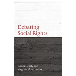 ISBN Debating Social Rights livre Loi Anglais