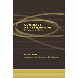 ISBN Contract as Assumption (Essays on a Theme), Loi, Anglais, Couverture rigide, 246 pages