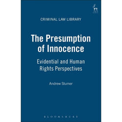 ISBN The Presumption of Innocence (Evidential and Human Rights Perspectives) livre Loi Anglais Couverture rigide