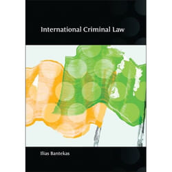 ISBN International Criminal Law livre Loi Anglais
