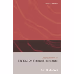 ISBN An Introduction to the Law on Financial Investment, Loi, Anglais, Livre broché, 542 pages