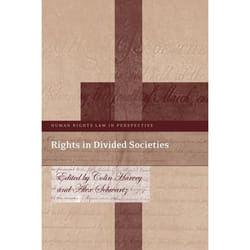 ISBN Rights in Divided Societies livre Loi Anglais Couverture rigide 284 pages