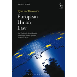 ISBN Wyatt and Dashwood's European Union Law livre Loi Anglais