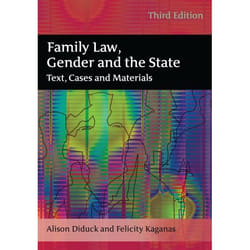 ISBN Family Law, Gender and the State (Text, Cases and Materials) livre Loi Anglais
