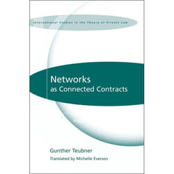 ISBN Networks as Connected Contracts (Edited with an Introduction by Hugh Collins) livre Loi Anglais Couverture rigide