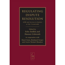ISBN Regulating Dispute Resolution (ADR and Access to Justice at the Crossroads) livre Loi Anglais Couverture rigide