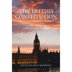 ISBN The British Constitution: Continuity and Change (A Festschrift for Vernon Bogdanor) livre Loi Anglais Couverture rigide 212 pages