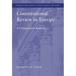 ISBN Constitutional Review in Europe (A Comparative Analysis) livre Loi Anglais Couverture rigide