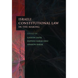 ISBN Israeli Constitutional Law in the Making livre Loi Anglais Couverture rigide