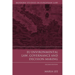ISBN EU Environmental Law, Governance and Decision-Making livre Loi Anglais