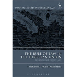 ISBN The Rule of Law in the European Union (The Internal Dimension) livre Loi Anglais Couverture rigide