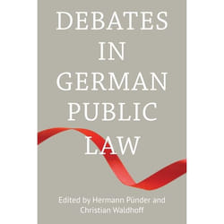 ISBN Debates in German Public Law livre Loi Anglais Couverture rigide