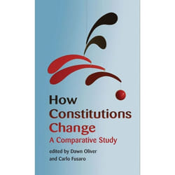 ISBN How Constitutions Change (A Comparative Study) livre Loi Anglais