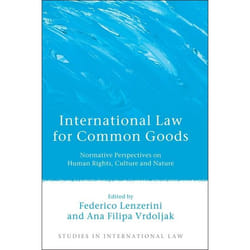 ISBN International Law for Common Goods (Normative Perspectives on Human Rights, Culture and Nature) livre Loi Anglais Couverture rigide