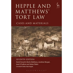 ISBN Hepple and Matthews' Tort Law (Cases and Materials), Loi, Anglais, Livre broché, 1248 pages