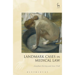 ISBN Landmark Cases in Medical Law livre Loi Anglais Couverture rigide