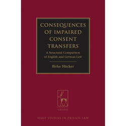 ISBN Consequences of Impaired Consent Transfers (A Structural Comparison of English and German Law) livre Loi Anglais Couverture rigide 408 pages