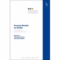 ISBN Passing Wealth on Death (Will-Substitutes in Comparative Perspective), Loi, Anglais, Couverture rigide, 408 pages
