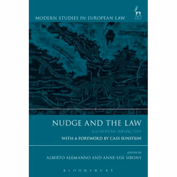 ISBN Nudge and the Law (A European Perspective), Loi, Anglais, Couverture rigide, 400 pages