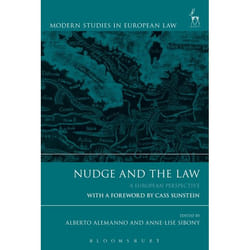 ISBN Nudge and the Law (A European Perspective) livre Loi Anglais Couverture rigide