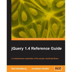 Packt jQuery 1.4 Reference Guide livre & manuel de logiciels