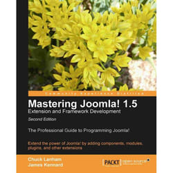 Packt Mastering Joomla! 1.5 Extension and Framework Development Second Edition livre & manuel de logiciels