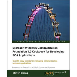 Packt Microsoft Windows Communication Foundation 4.0 Cookbook for Developing SOA Applications livre & manuel de logiciels
