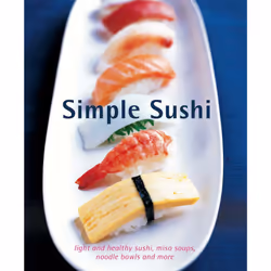 ISBN Simple Sushi, Anglais, Couverture rigide, 128 pages