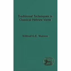 ISBN Traditional Techniques in Classical Hebrew Verse, Religion, Anglais, Couverture rigide, 546 pages