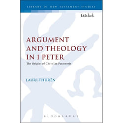 ISBN Argument and Theology in 1 Peter (The Origins of Christian Paraenesis) livre Anglais Couverture rigide 251 pages