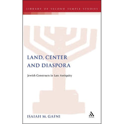 ISBN Land, Center and Diaspora (Jewish Constructs in Late Antiquity) livre Anglais Couverture rigide 138 pages